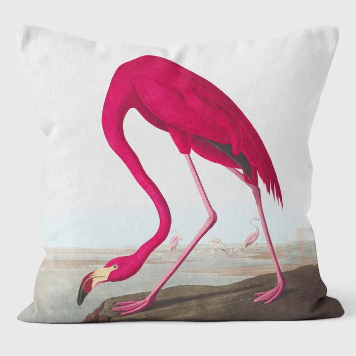 American Flamingo - Birds Of America Cushions for wholesale by ART CUSHIONS
