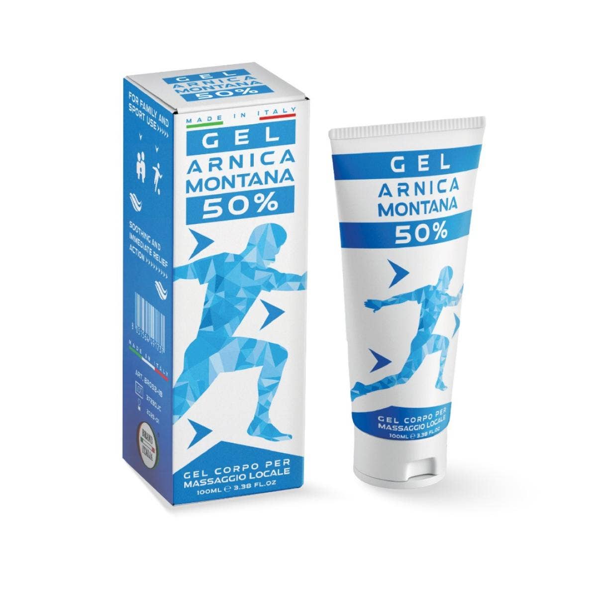 pirotta srl - Wholesale Spray/crème voor pijnverlichting - F48 | Arnica Gel 50% In Tube Nieuwe Versie Van 100 ml.