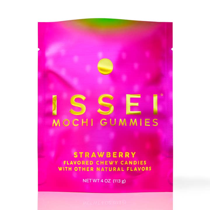 Strawberry LARGE (4 oz) for wholesale by Issei Mochi Gummies
