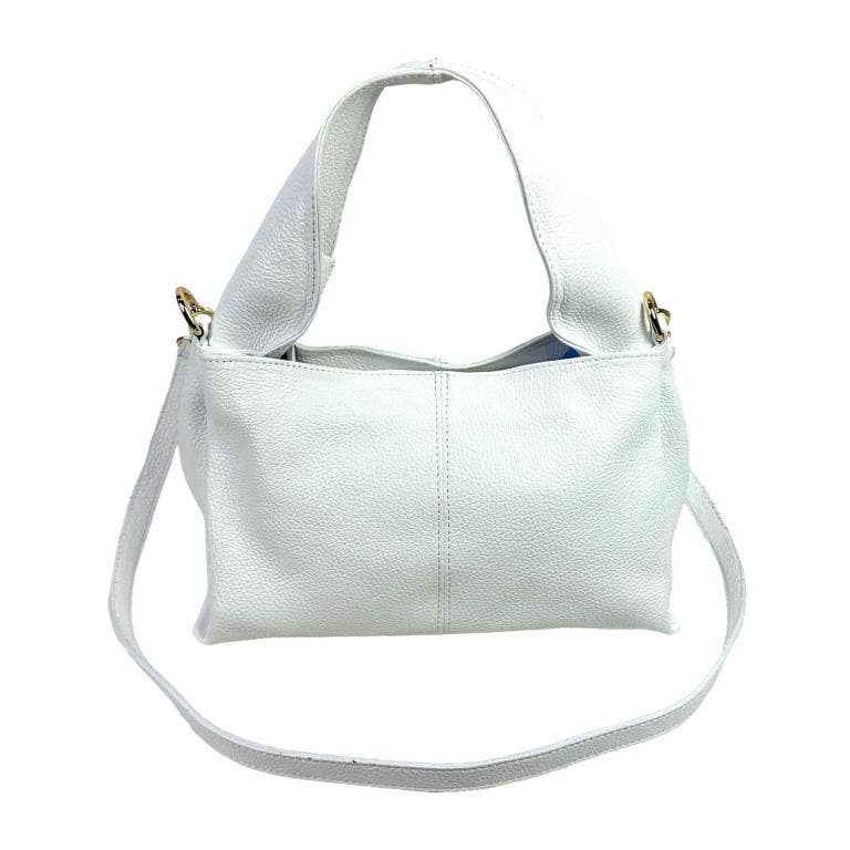 Chenson & Gorett - Wholesale Top Handle Bag - Women's - Italian Leather Handbag for Women with Thick Short Handle4