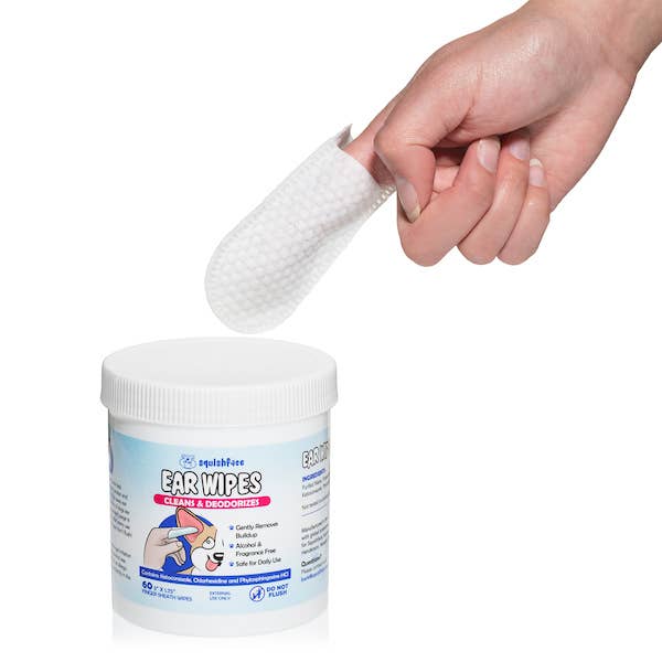 Squishface - Wholesale Pet Grooming Aid - Dog - Squishface Ear Wipes - Dog Ear Cleaner Finger Wipes3