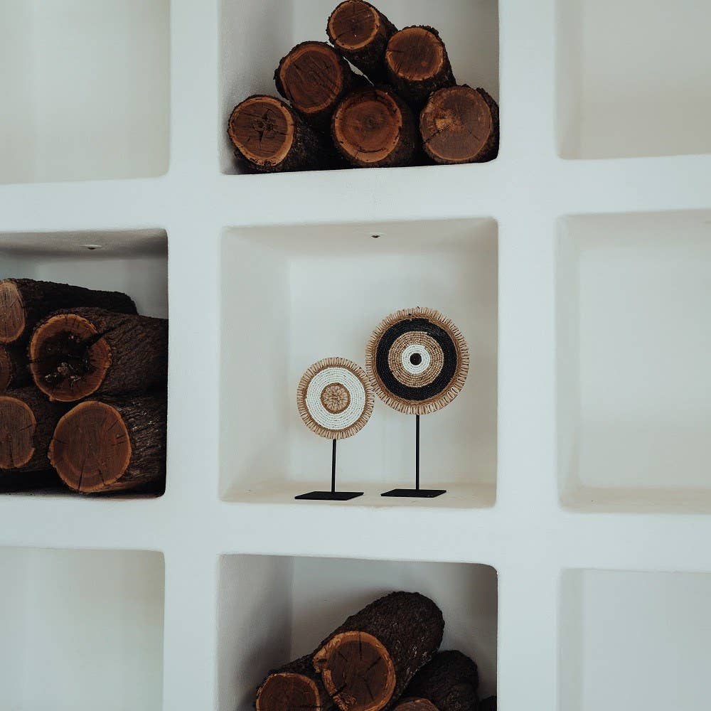 EARTHWARE - Vente Décorations de table - Décor de coque M noir Camero3