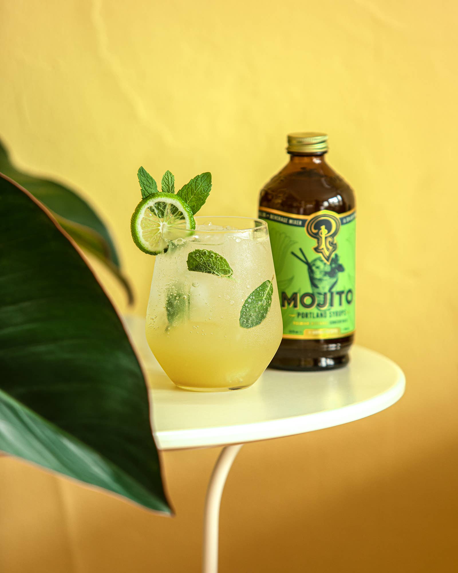 Portland Syrups - Wholesale Cocktail Mix/Syrup - Mojito Syrup 12oz - cocktail / mocktail beverage mixer4