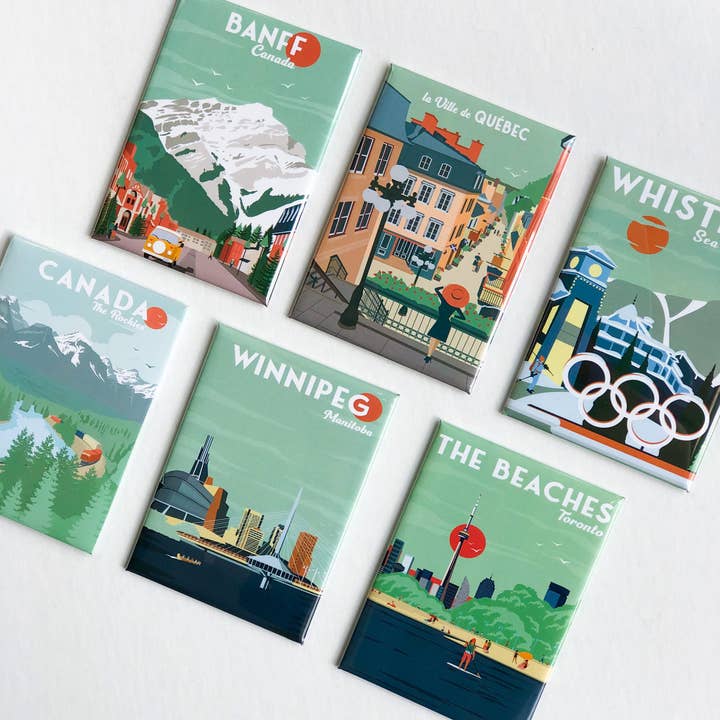 Travel Magnets for wholesale by TripPoster