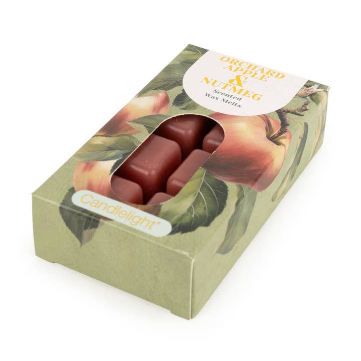 8 Pack Wax Melts - Orchard Apple & Nutmeg for wholesale by Candlelight Products Ltd