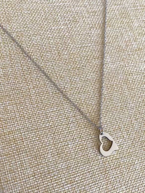 Charme Coração Rerecortado *CHARM ONLY* por atacado de Briano Wholesale