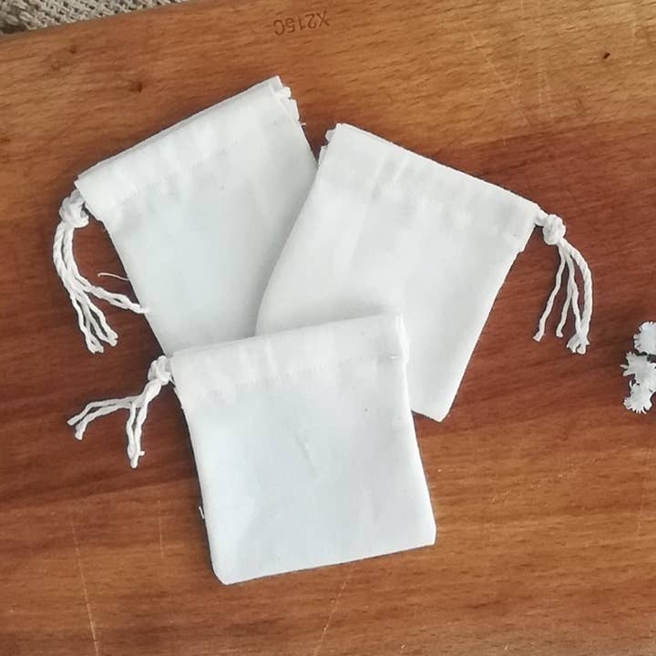 Reusable fabric tea bag for wholesale by Maison Alice