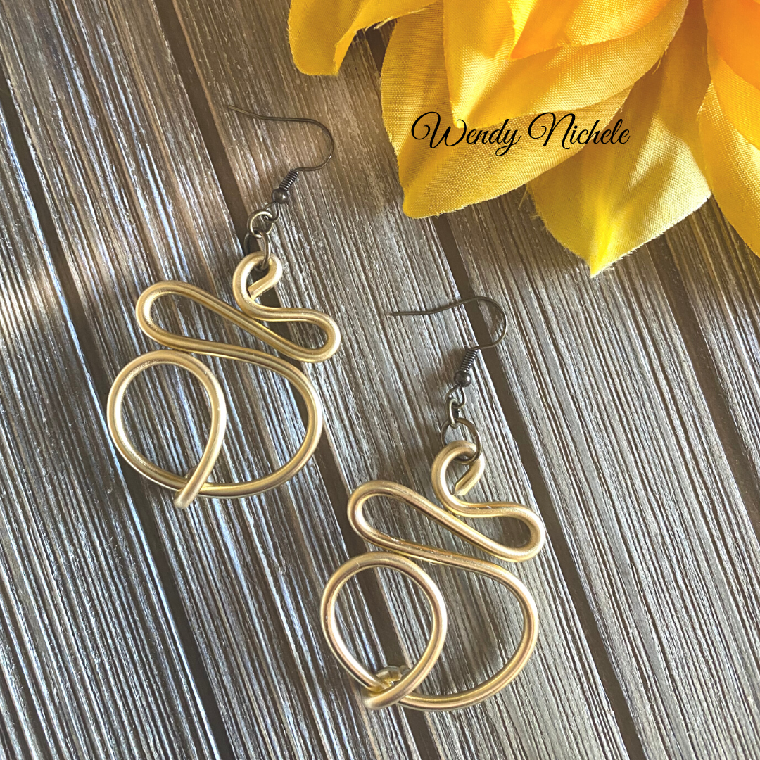 Wendy Nichele Jewelry - Vendita all'ingrosso Orecchini pendenti - Orecchini in alluminio, orecchini a filo fatti a mano,2