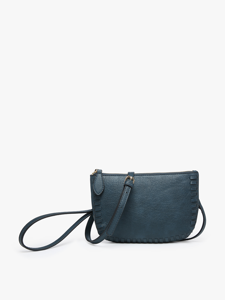 Jen & Co. - Vente Sac à bandoulière – femme - Sac à bandoulière Bonnie à double compartiment M2397 Whipstitch7