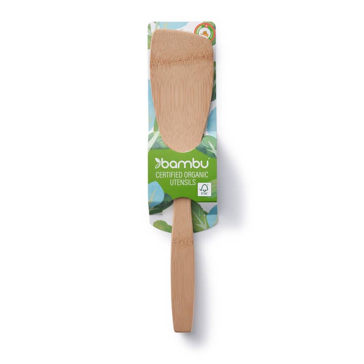 Left Handed Bamboo Spatula for wholesale by bambuĀ®
