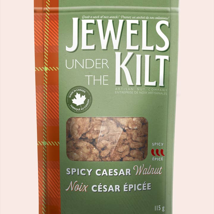 Jewels Under The Kilt - Wholesale Nuts - Spicy Caesar Walnut