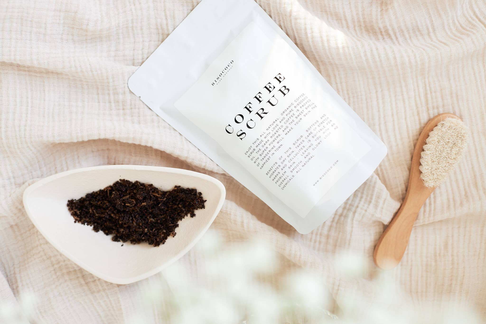 Bisococo - Wholesale Body Scrub/Exfoliant - COCONUT TANGERINE COFFEE SCRUB | Body & Skin | Natural |250G6