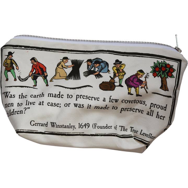 True Levellers Wash Bag for wholesale by Radical Tea Towel