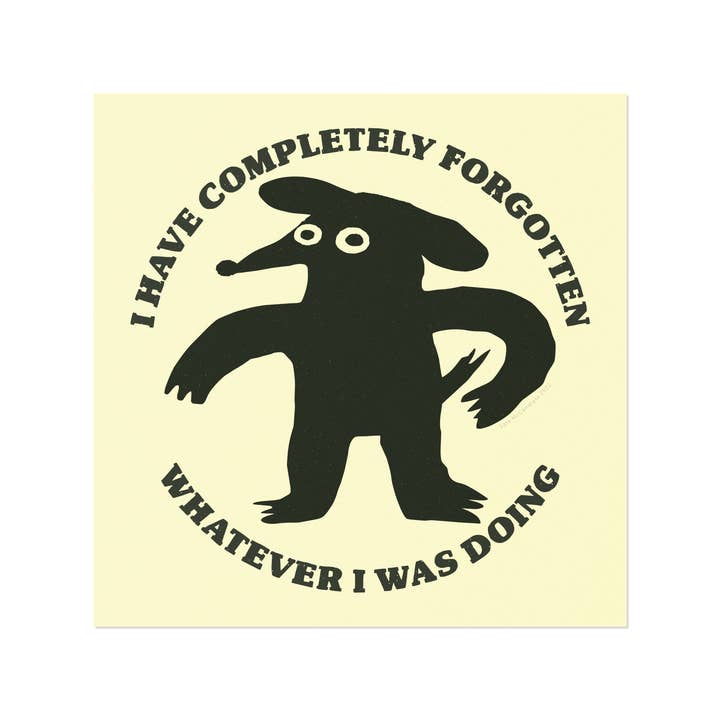 Sara McCandless Illustration - Wholesale Art Print - Completely Forgotten Print2