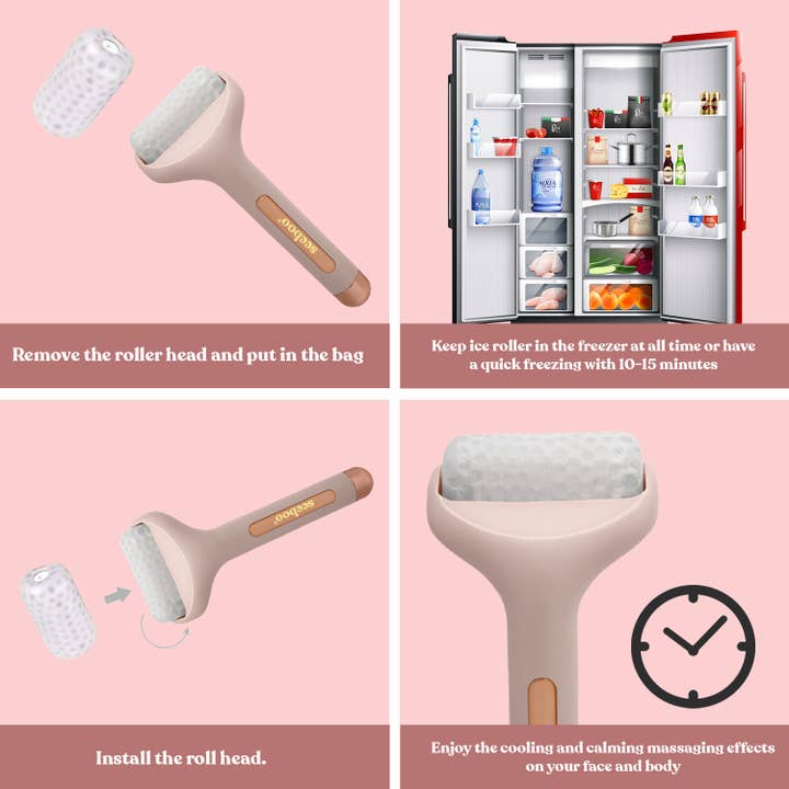 Extreme Fit Wholesale - Wholesale Face/Beauty Roller - Facial Ice Roller