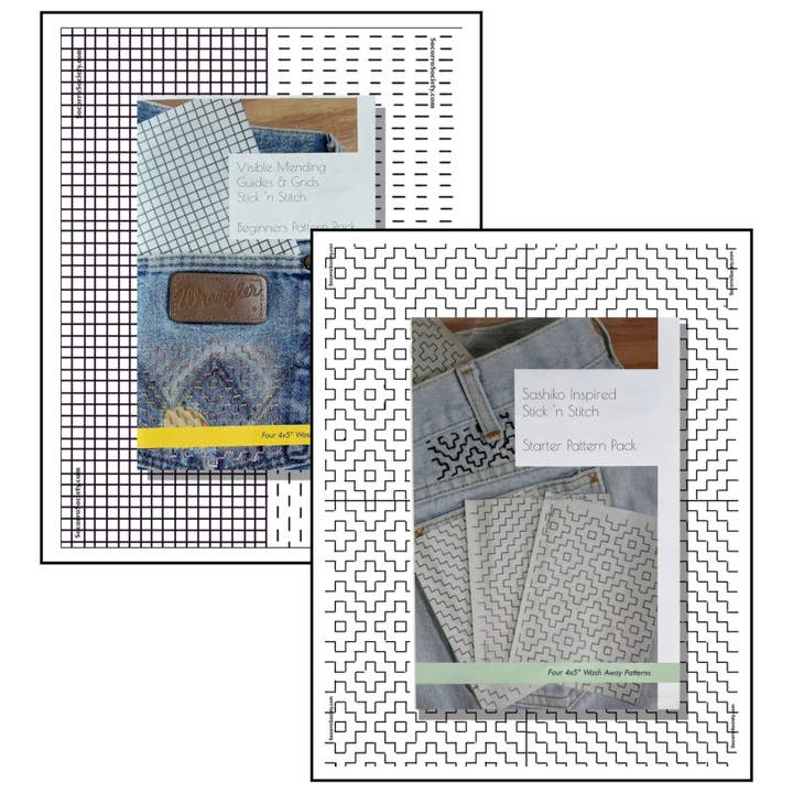 Socorro Society - Wholesale Craft Sewing Kit - Basics Of Visible Mending Kit w/ Embroidery Booklet + Tools2