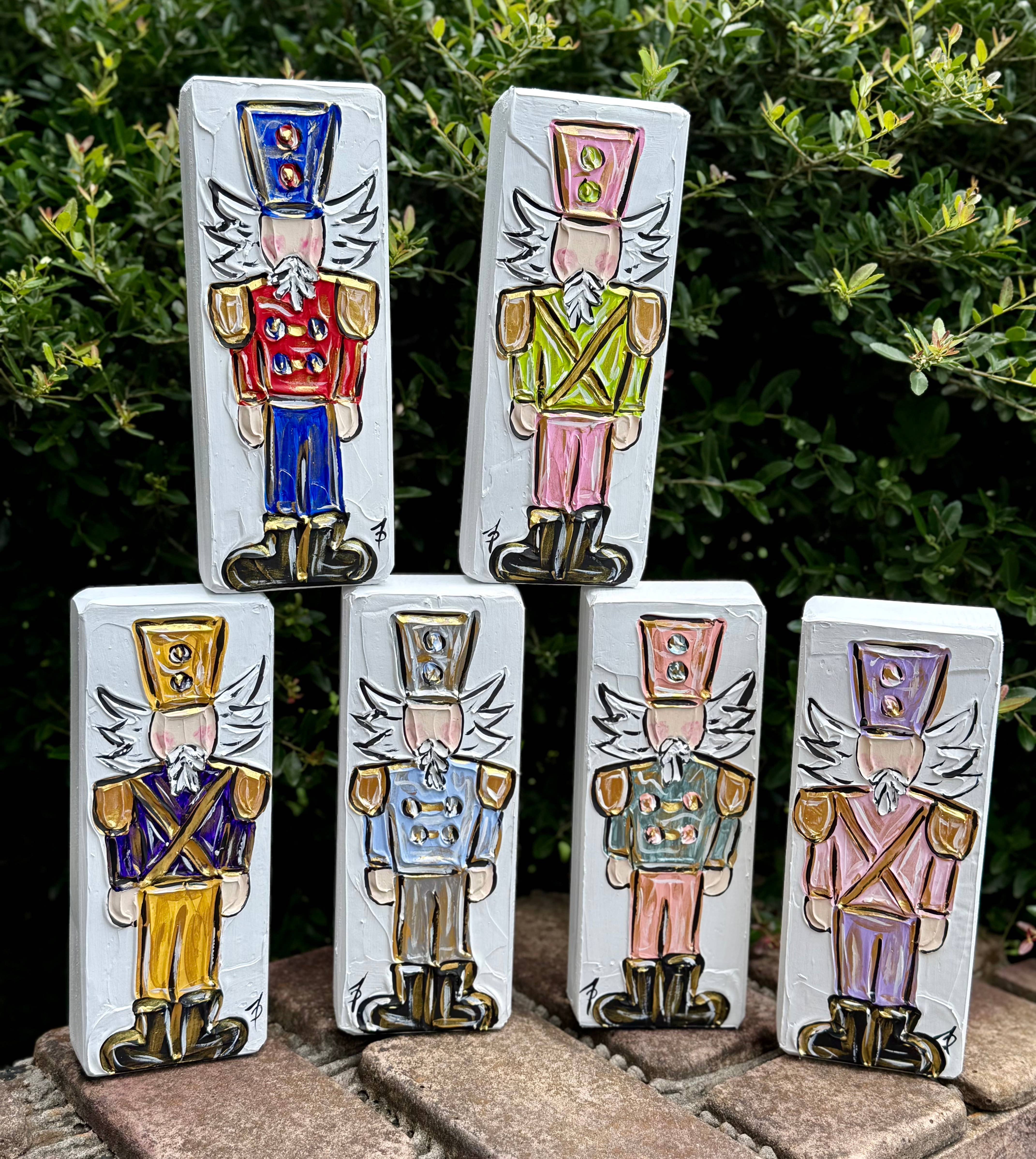 Framesaplenty - Vente Décoration de Noël - Bloc décoratif texturé Casse-Noisette9