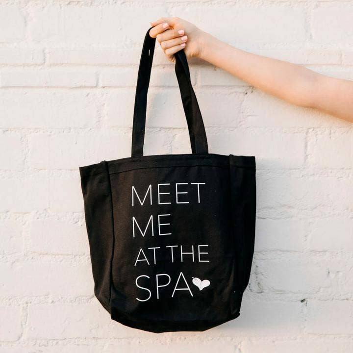 Meet Me Tote Bag for wholesale by Lucky Owl