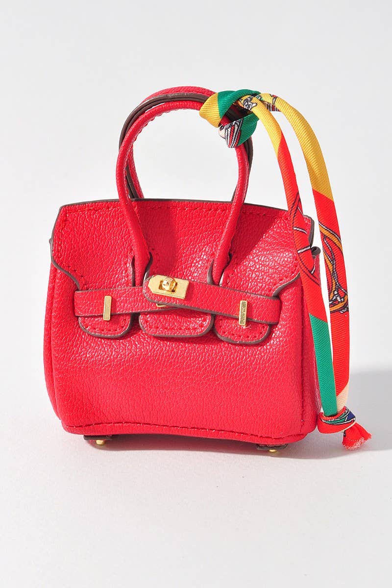 anbfashion - Vendita all'ingrosso Portachiavi - Donna - PORTACHIAVI MINI BAG CIONDOLO ACCESSORIO PER BORSA0