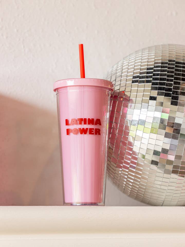 Latina Power Tumbler for wholesale by Jen Zeano Designs