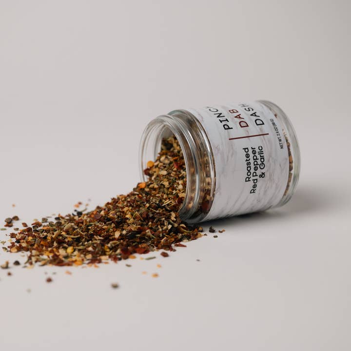Roasted Red Pepper and Garlic | Spice Blend for wholesale by Pinch Dab Dash | Gourmet Spice Blends
