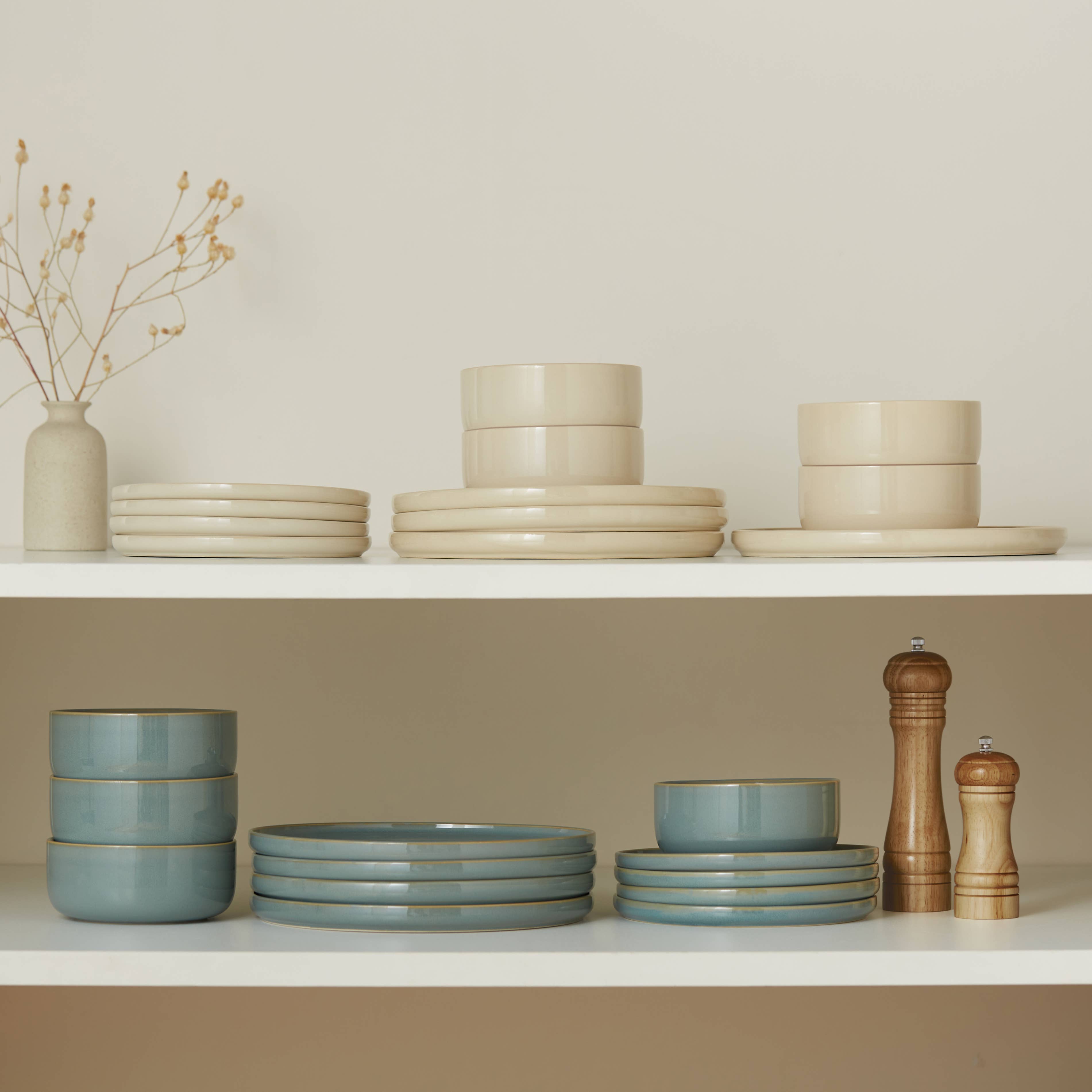 Kook - Wholesale Dinnerware Set - Kook Ceramic Dinnerware Set, 12 Piece, Somerset Collection5