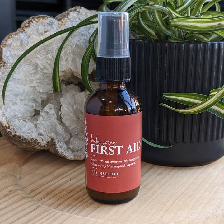 First Aid Spray for wholesale by Life Distilled