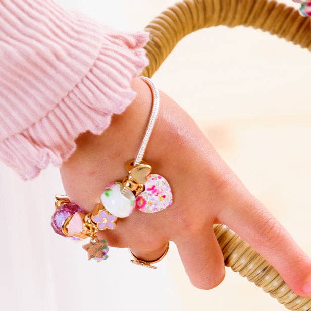Lauren Hinkley Australia - Venta al por mayor Pulseras de abalorios/colgantes - Pulsera Petite Fleur Violette