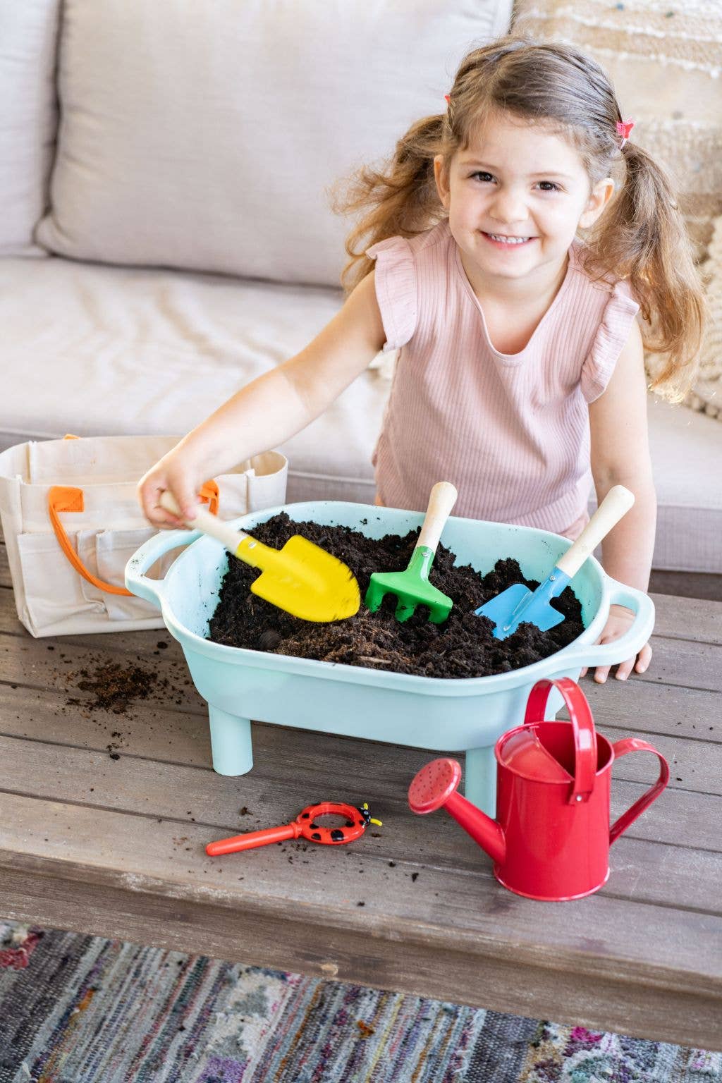 ToyBoxTown - Wholesale Toy Set - Kids - My First Gardening Kit - Kids Gardening Set 27 pieces10