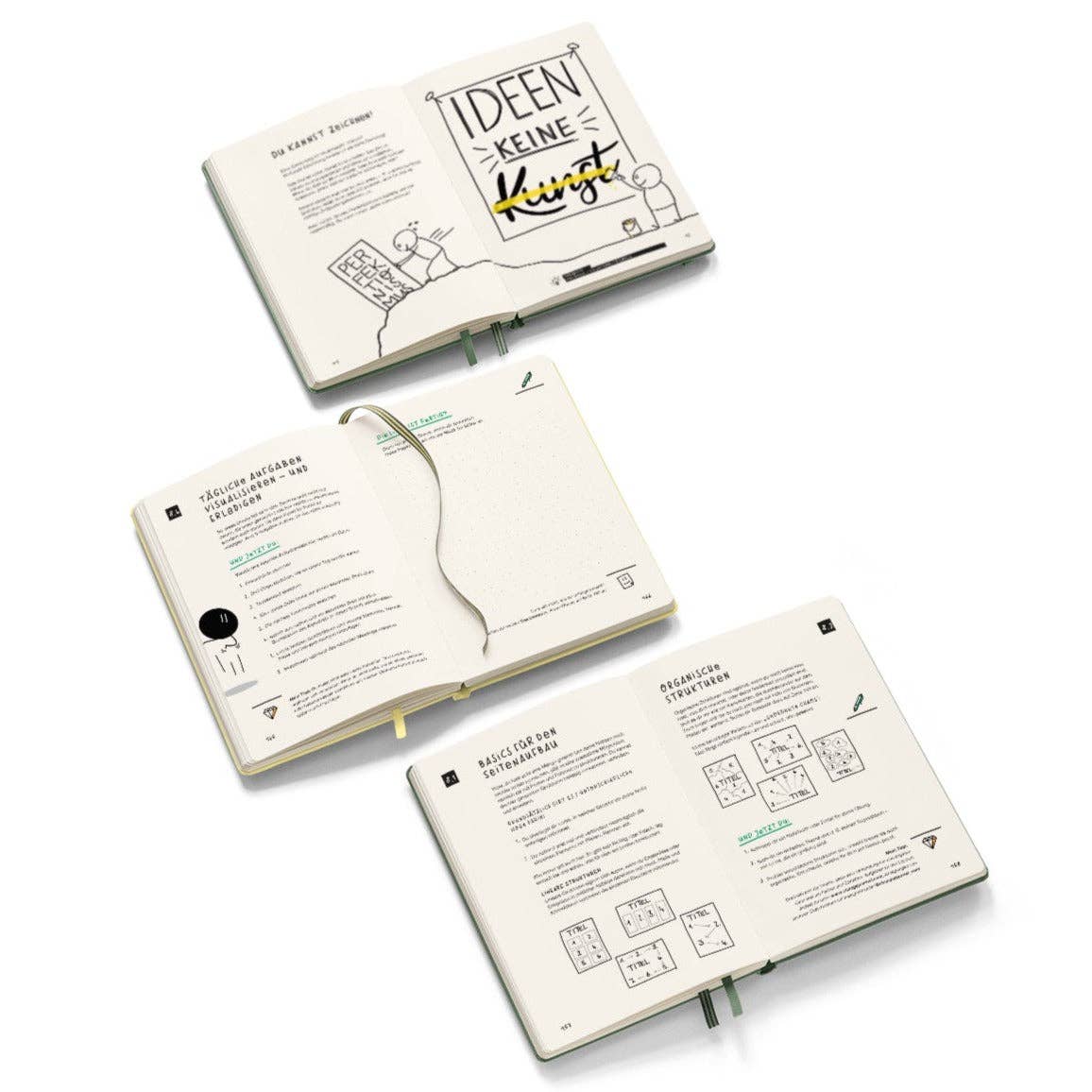 CHANGE JOURNAL - Vendita all'ingrosso Diari/agende - Sketchnote Journal, edizione Leuchtturm1917 - Inglese - Vaniglia/Salvia1