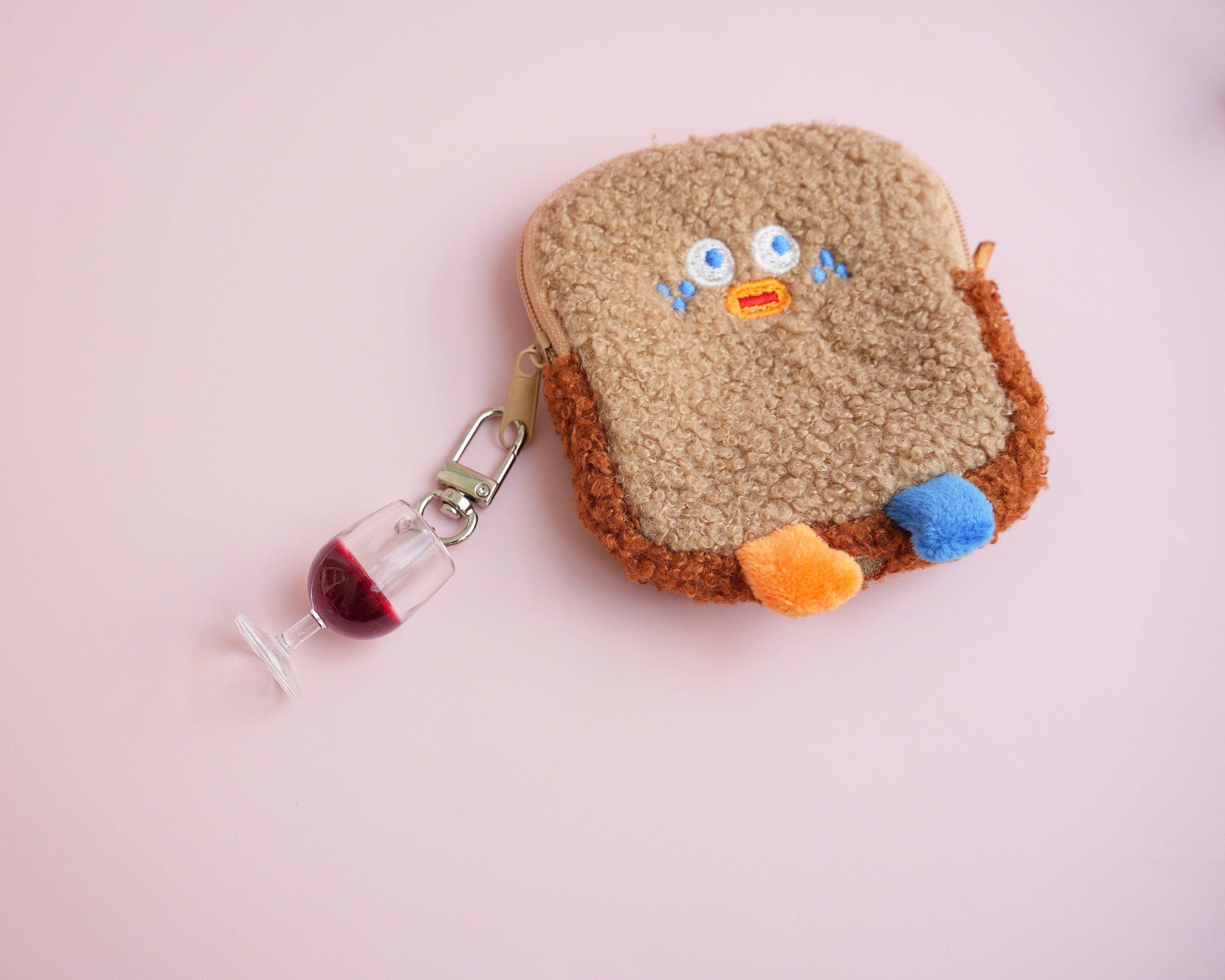 Mini Story Co - Wholesale Keychain - Women's - Glass of Red Wine Keychain7