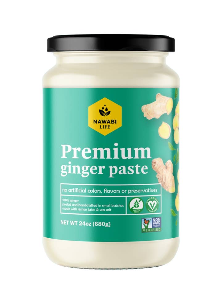 Nawabi Life Premium Ginger Paste – 24.7 oz (700g) and other Purchase Wholesale nais. Free Returns & Net 60 Terms on Faire trending on Faire.