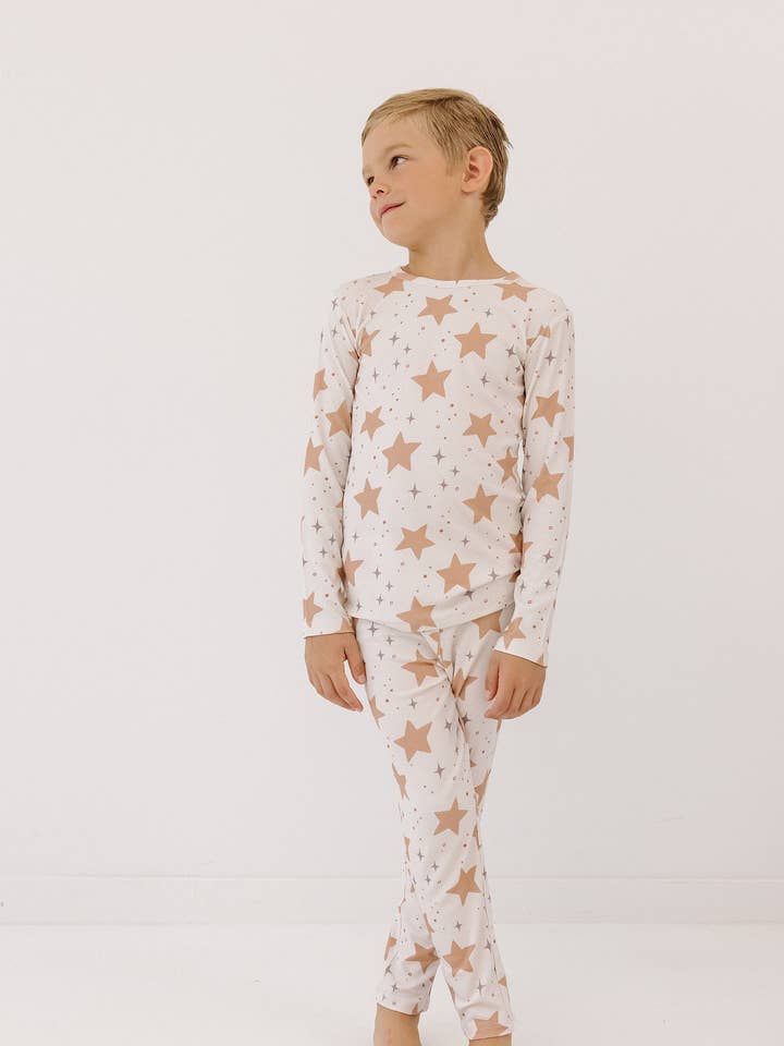 Loocsy LLC - Wholesale Sleepwear Set - Kids - Counting Stars Pajama Set
