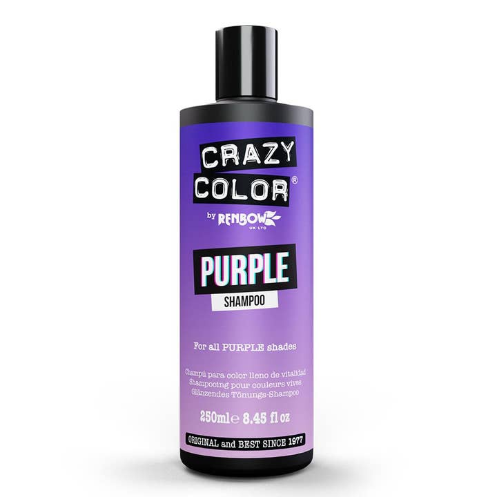KT Supply - Wholesale Hair Shampoo - Crazy Color Vibrant Shampoo, Purple, 8.45oz