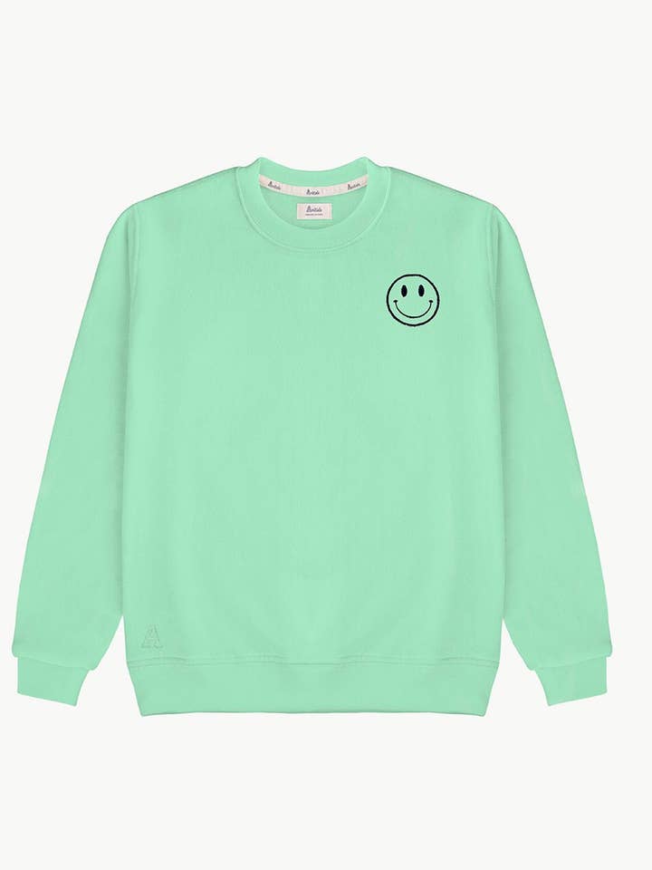 SWEAT MENTHE | SOURIRE pour la vente par Anitials