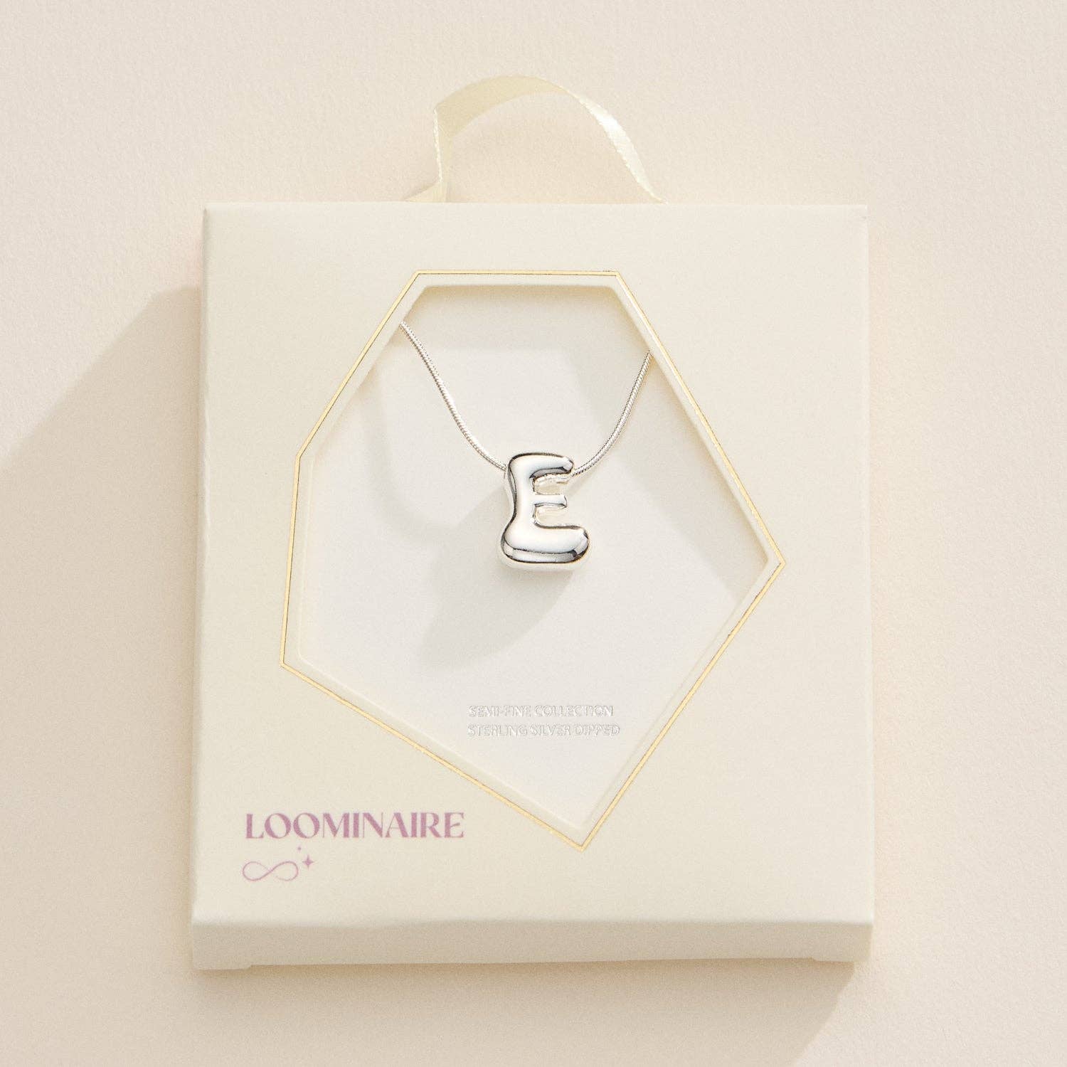 Frem - Wholesale Pendant/Charm Necklace - 16 Assorted 18K Gold Dipped Bubble Initial Necklace39