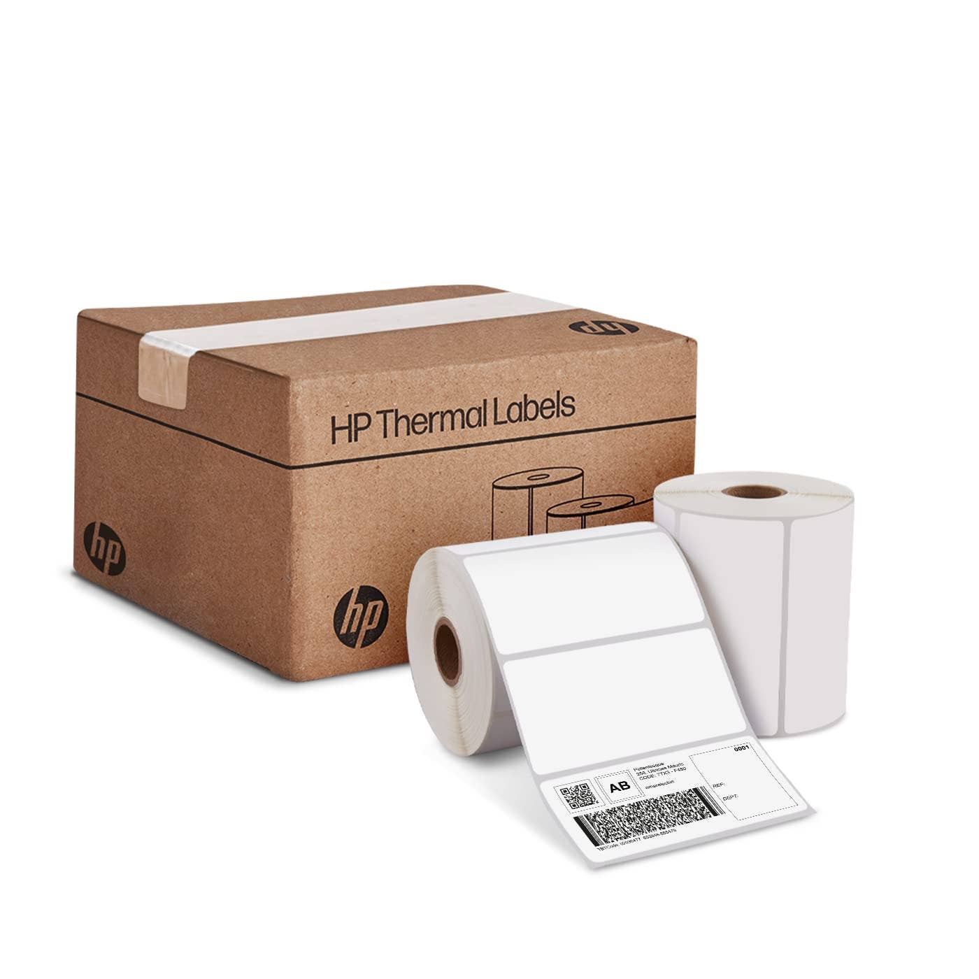 HP - Wholesale Gift Tag Label - HP Direct Thermal Shipping Labels Multipurpose Thermal Label7