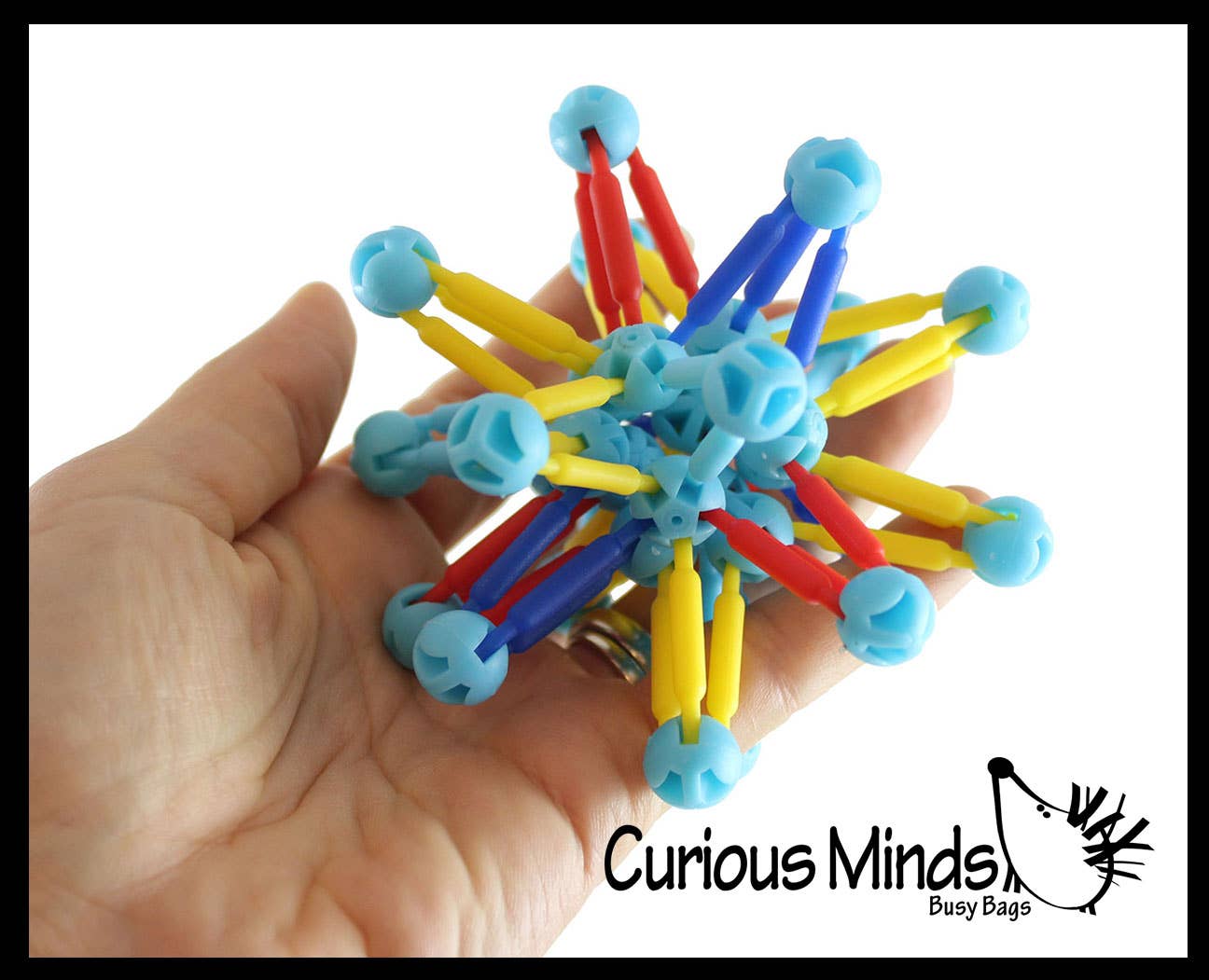 Curious Minds Toys – wholesale Fidget toy – Kids – 1 Mini Collapsible Ball - Expanding and Contracting Ball - G7