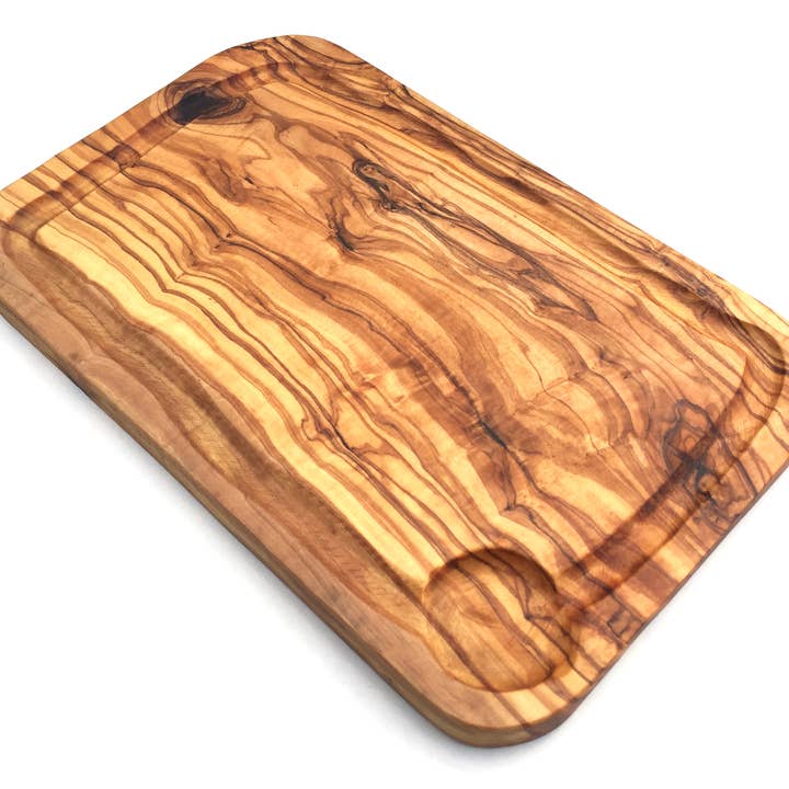 medina mood - Wholesale Cutting Board - Steak board with juice groove, free hand shaped rectangular1