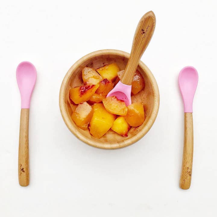 Avanchy - Wholesale Feeding Set - Baby - Avanchy Bamboo and Silicone Infant Spoons (Younger Babies)