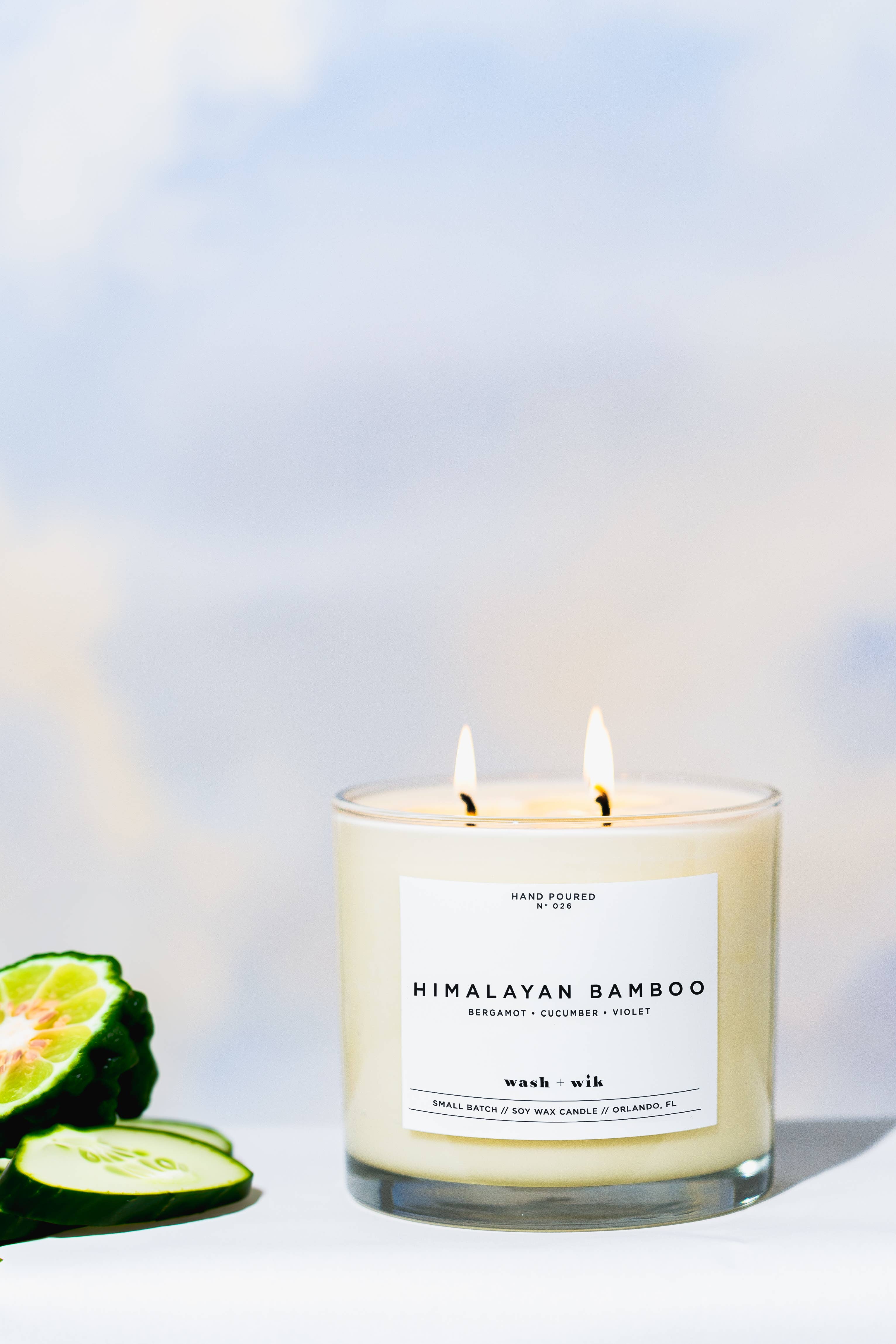 Wash and Wik - Wholesale Jar/Filled Candle - 3 Wick - 35oz Vessel - 2 Pound Soy Wax Candle by Wash + Wik28