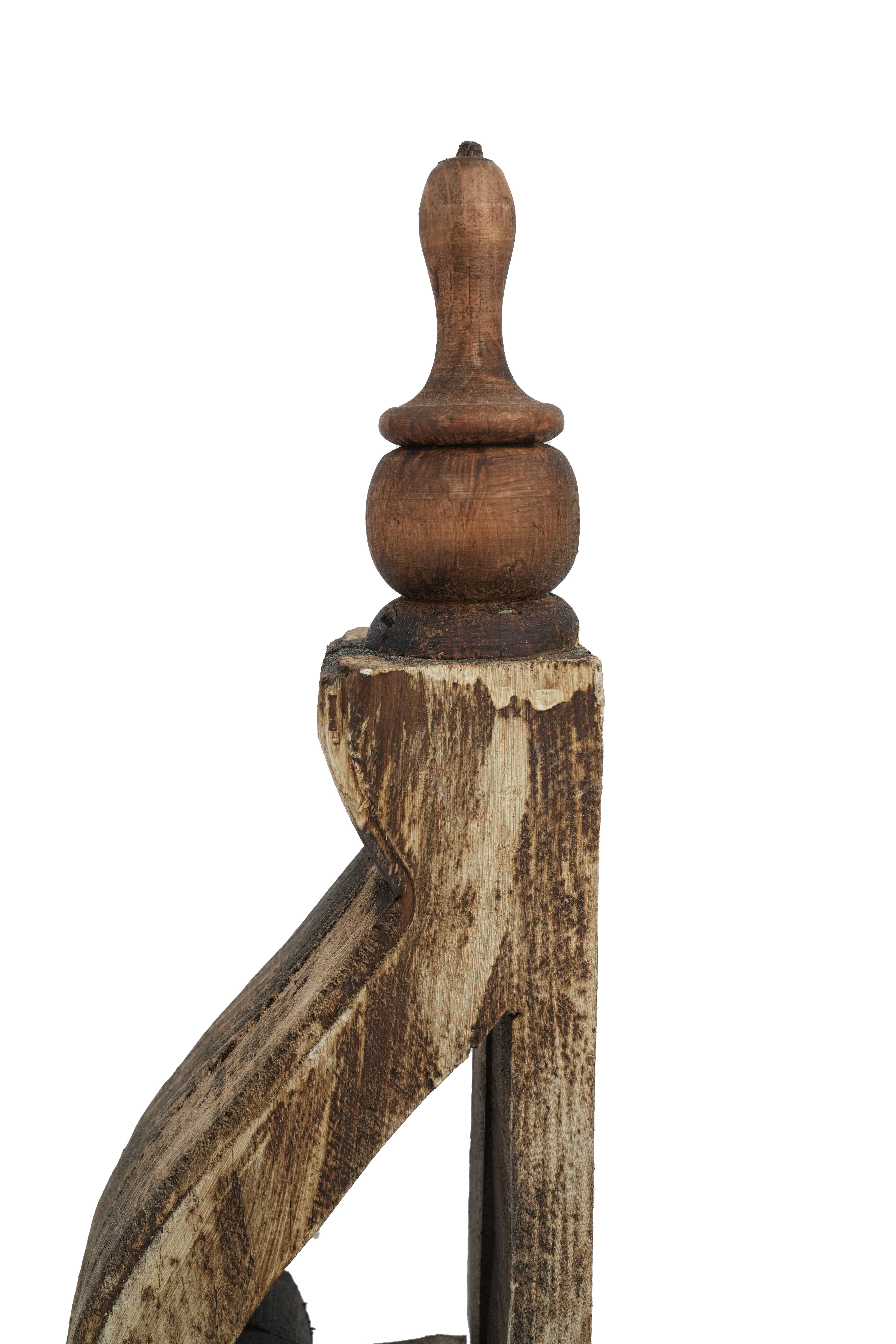 My Amigos Imports - Wholesale Decorative Tabletop Object -  Joliet Farmhouse-Rustic-Corbel-Antiqued White-5Wx6Dx14H-NEW2