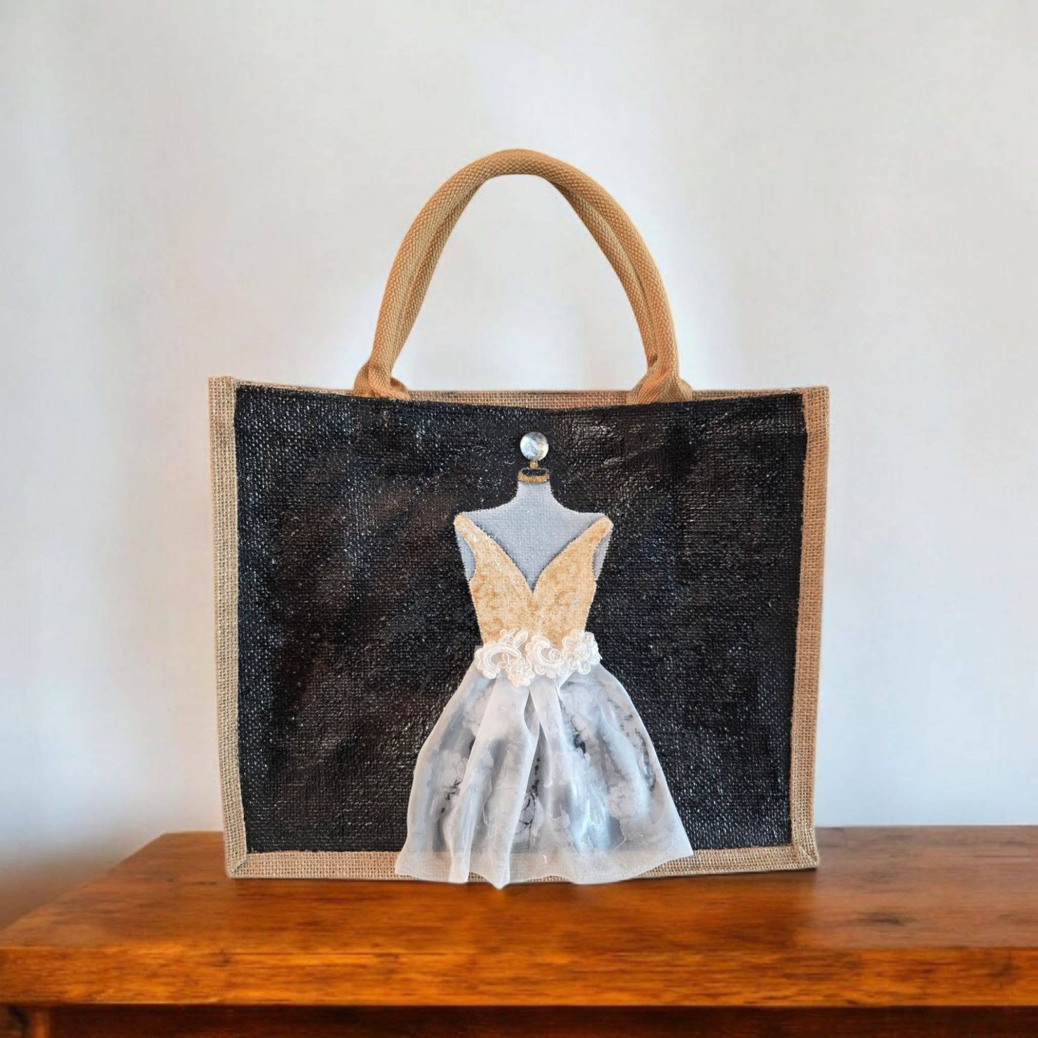 Dana's Uncommon Glass - Wholesale Tote Bag - Women's - Yes To The Dress Tote Bag3