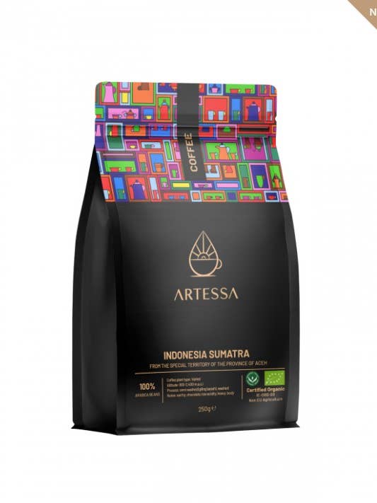 Café Arabica 1kg Sumatra Indonésie Bio pour la vente par Artessa