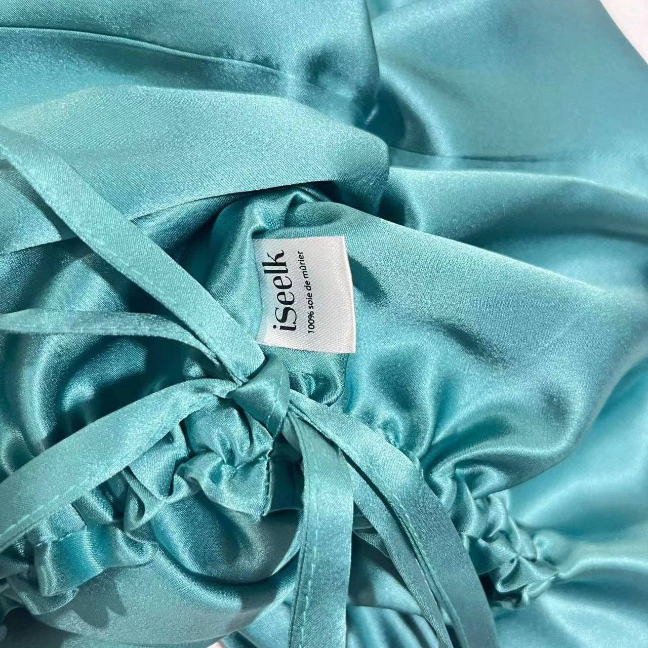 ISeelk - Wholesale Slaapmuts - Dames - Verstelbare nachtcap van zijde4