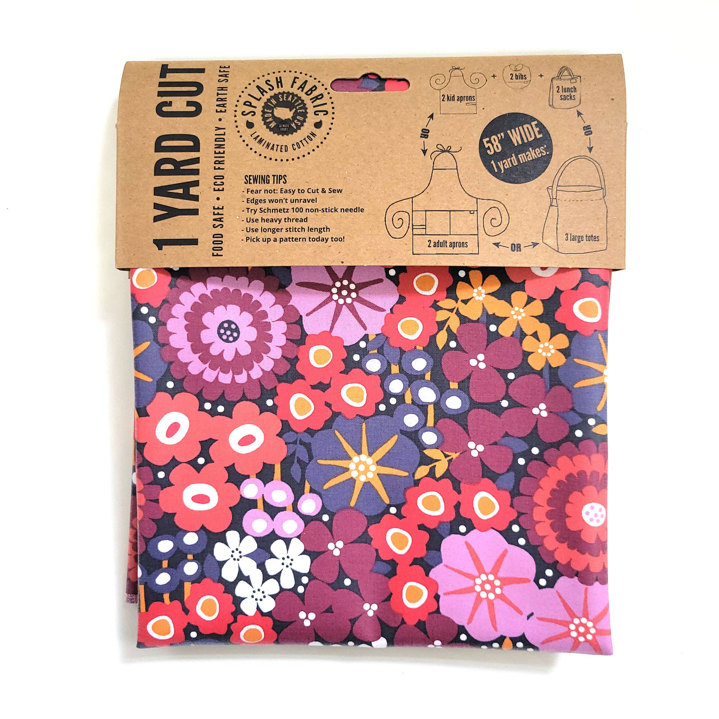 Splash Fabric - Vente Matériels de bricolage - Coupes de 1 yard en emballage17