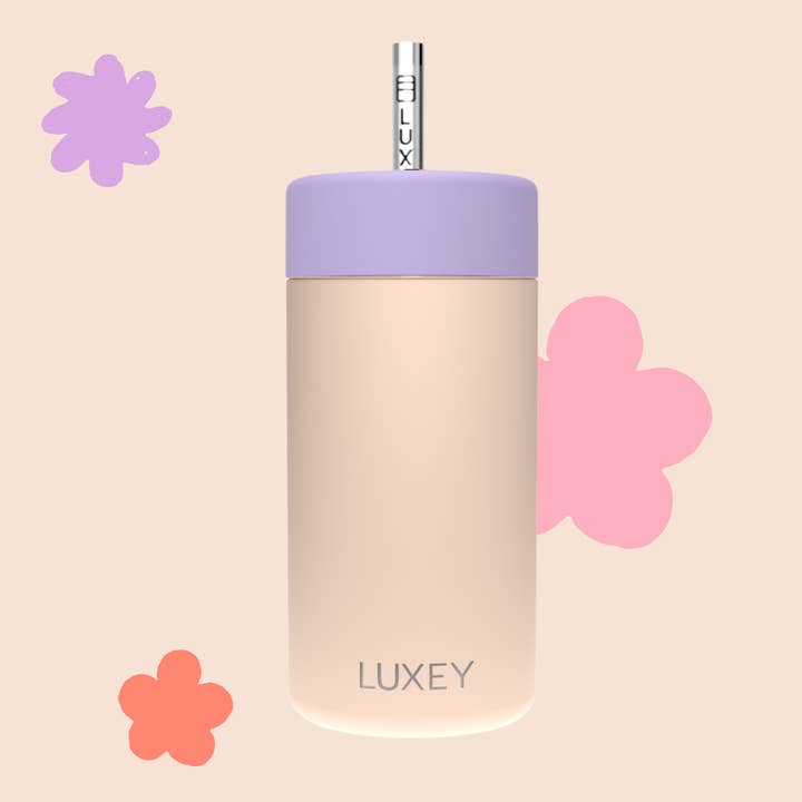 ORIGINAL STEEL ICED I PEACH - Insulated Iced Drink Tumbler for wholesale by Luxey Cup