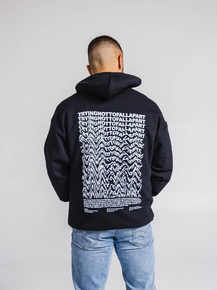 Trying Hoodie - Black for wholesale by STAY®