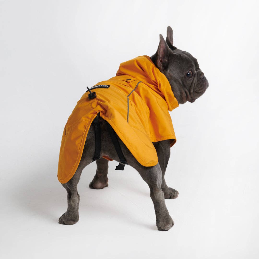 Spark Paws - Wholesale Pet Raincoat - Dog - Breatheshield™ Dog Raincoat - Mustard Yellow6