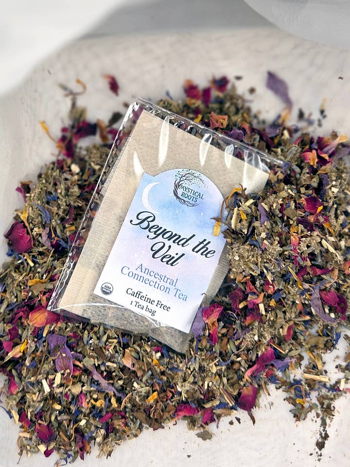 Beyond the Veil – Ancestral Connection Tea - Cuppa for wholesale by Mystical Roots